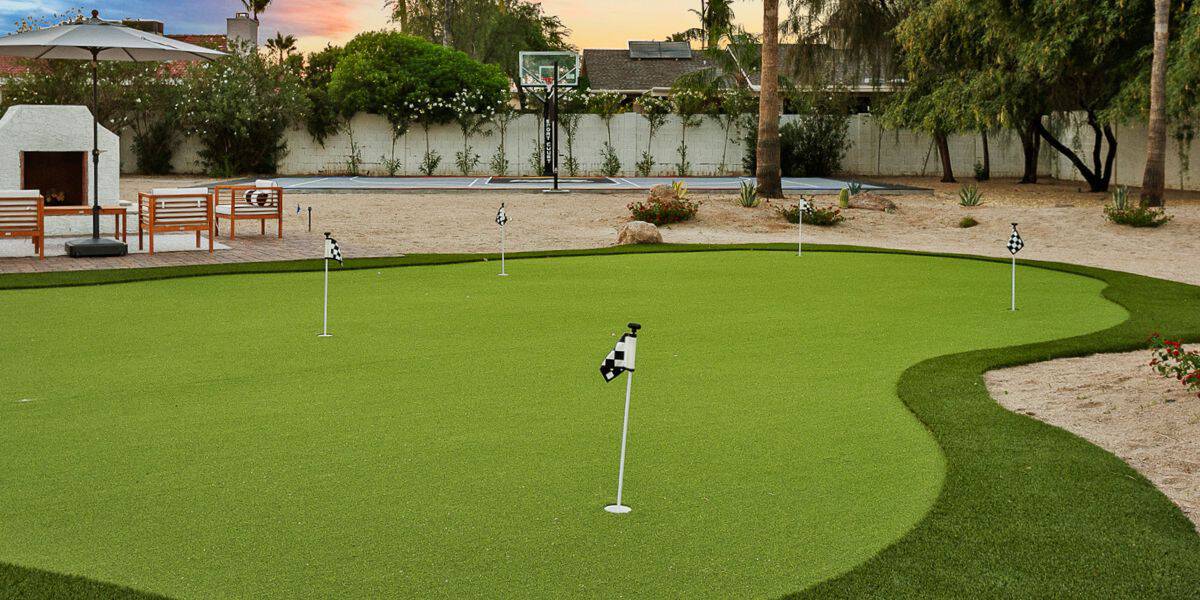 golf course at vacation rental in Scottsdale