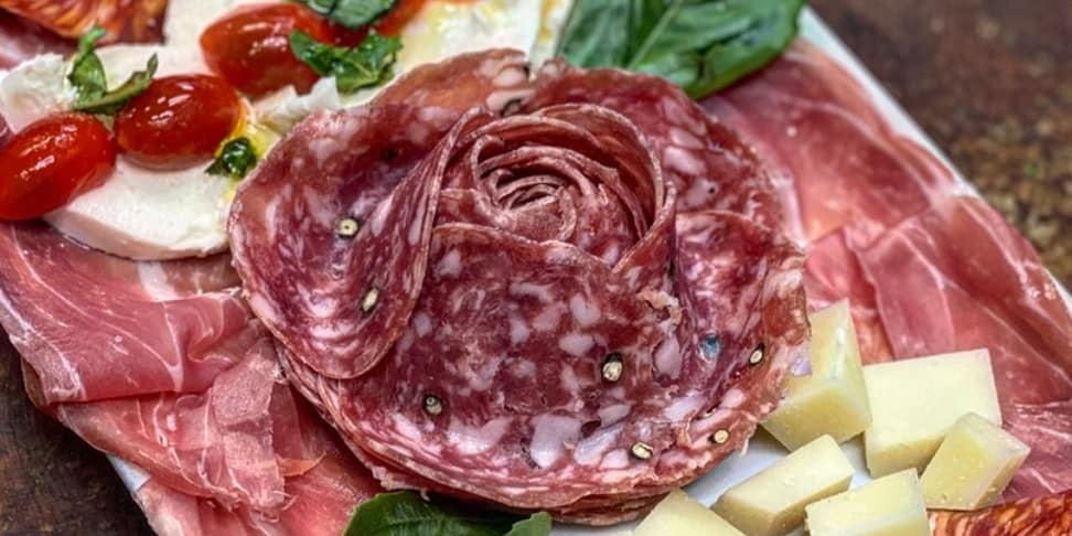 meat and cheese at Andreoli Italian Grocer in Scottsdale - best italian restaurants in scottsdale